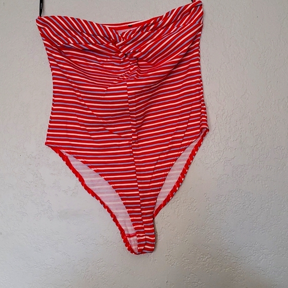 Top strapless Miriam M  Large L never use new no tags - Picture 2 of 2